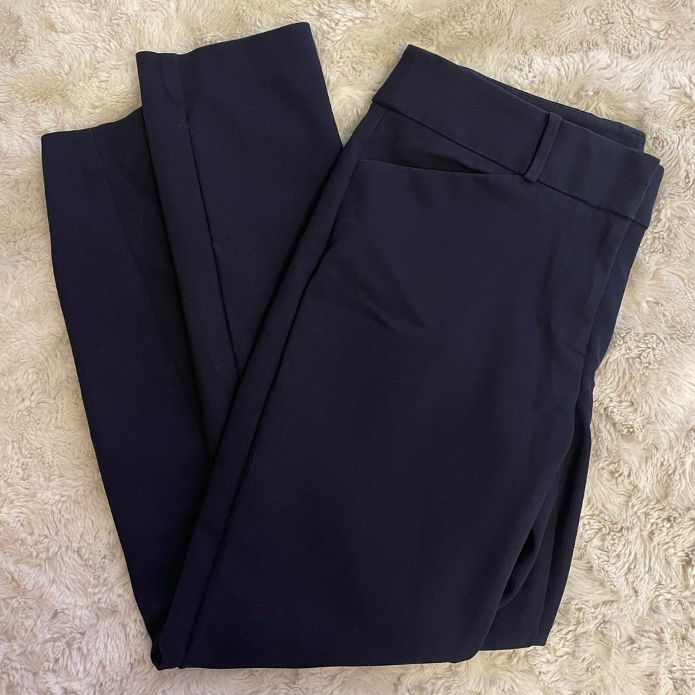Navy LOFT Julie Skinny Pants or Dress Slacks